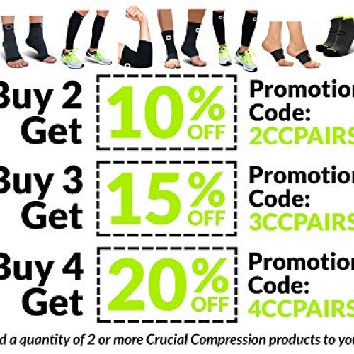 Knee Brace Compression Sleeve 1 Pair - Best Knee Support Braces ...