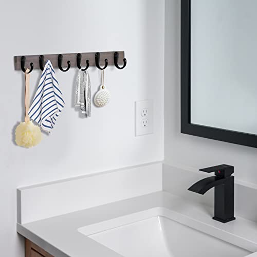 CRXCRC 10pcs Single Prong Robe Hook,Hooks for Hanging,Flat Coat Ho...