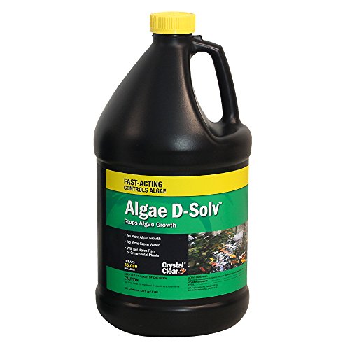 CrystalClear Algae D-Solv - EPA Registered Algaecide - 1 Gallon Tr...