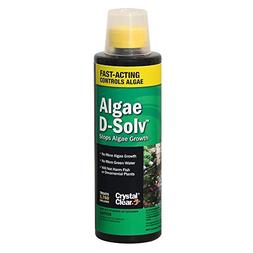 CrystalClear Algae D-Solv - EPA Registered Algaecide - 16 Ounces T...