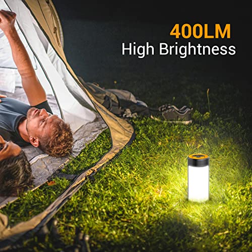 LED Camping Lantern, CT CAPETRONIX Rechargeable Camping Lights wit...