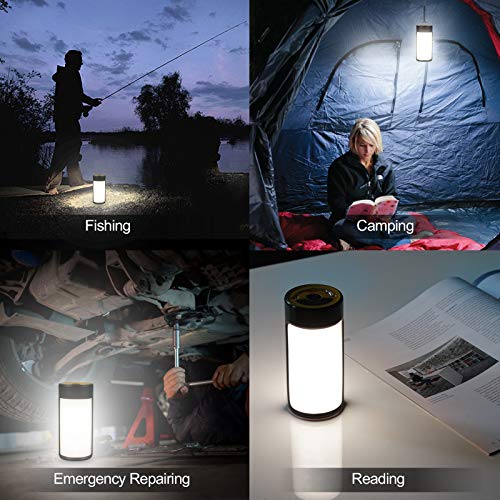 LED Camping Lantern, CT CAPETRONIX Rechargeable Camping Lights wit...