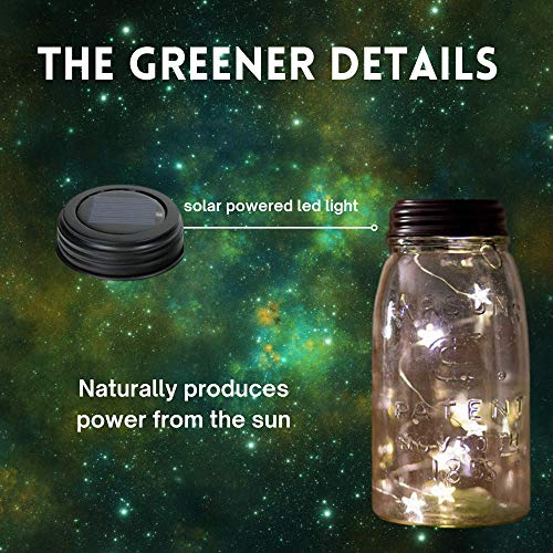 CTW Home Collction Angel Tears 46 Solar LED Star Light String LID...