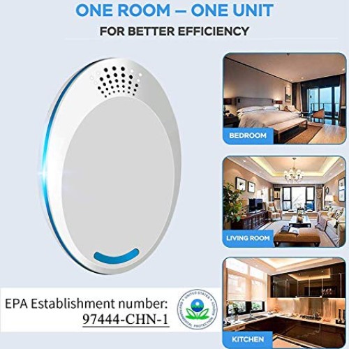 Ultrasonic Pest Repeller2 Pack, Pest Control Ultrasonic Repellen...