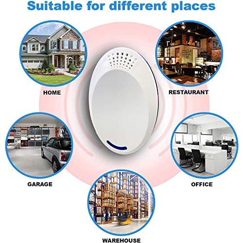 Ultrasonic Pest Repeller2 Pack, Pest Control Ultrasonic Repellen...