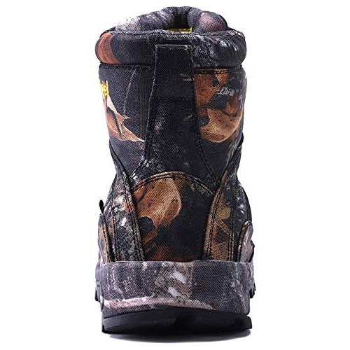 cungel Mens Hunting Boot 8-INCH Camouflage Timber Waterproof Hunt...