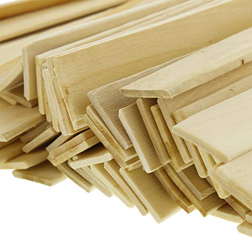Custom Shop Craft and Paint Sticks - Pack -100 Sticks 12 Inch P...
