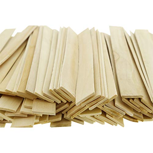 Custom Shop Craft and Paint Sticks - Pack -100 Sticks 12 Inch P...