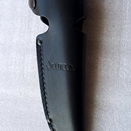 CUTCO Gut Hook Hunting Knife with Leather Sheath #5717BK