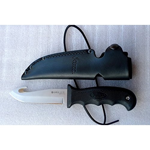 CUTCO Gut Hook Hunting Knife with Leather Sheath #5717BK