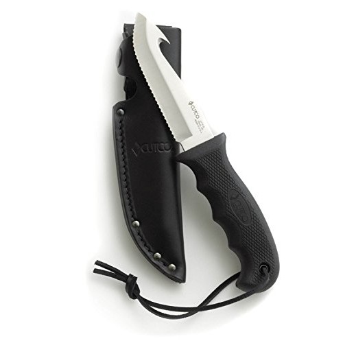 CUTCO Gut Hook Hunting Knife with Leather Sheath #5717BK