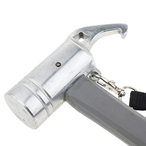 Carbon Steel Camping Hammer Mallet Puller for Tent Peg Stake 35mm ...