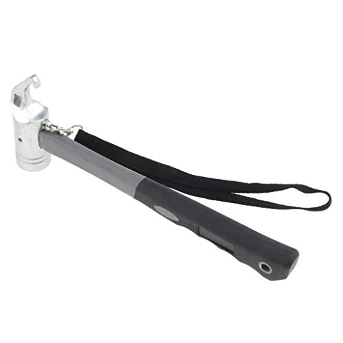 Carbon Steel Camping Hammer Mallet Puller for Tent Peg Stake 35mm ...
