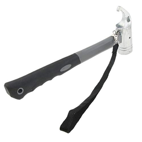Carbon Steel Camping Hammer Mallet Puller for Tent Peg Stake 35mm ...
