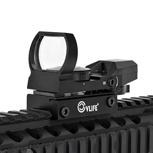 CVLIFE 1X22X33 Red Green Dot Sight Riflescope Reflex Sight for...