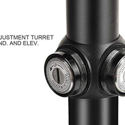 CVLIFE 3-9x40 Optics R4 Reticle Crosshair Scope with 20mm Free Mounts