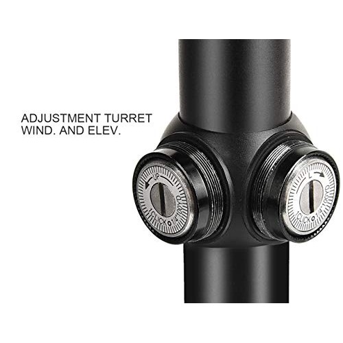 CVLIFE 3-9x40 Optics R4 Reticle Crosshair Scope with 20mm Free Mounts