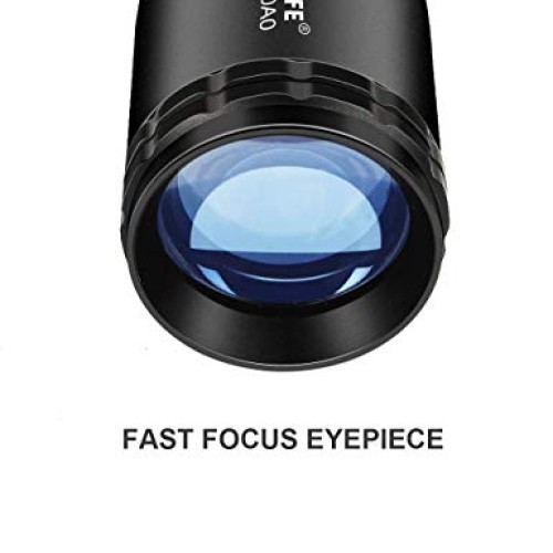CVLIFE 3-9x40AO Optics R4 Reticle Crosshair Scope with 20mm Free M...