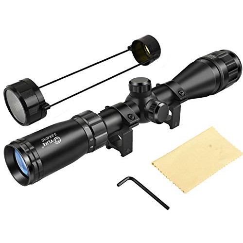 CVLIFE 3-9x40AO Optics R4 Reticle Crosshair Scope with 20mm Free M...