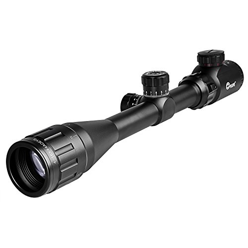 CVLIFE 4-16x44 Tactical Rifle Scope Red and Green Illuminated Buil...