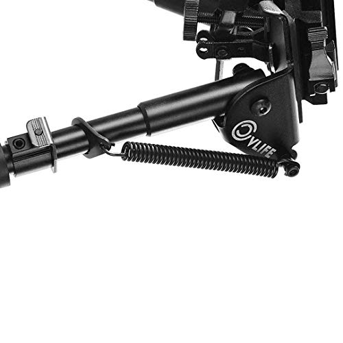 CVLIFE 6-9 Inches Bipod Quick Release Adapter Included for Hunting...