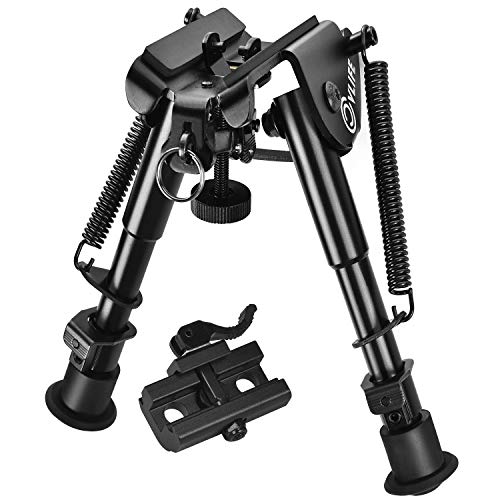 CVLIFE 6-9 Inches Bipod Quick Release Adapter Included for Hunting...