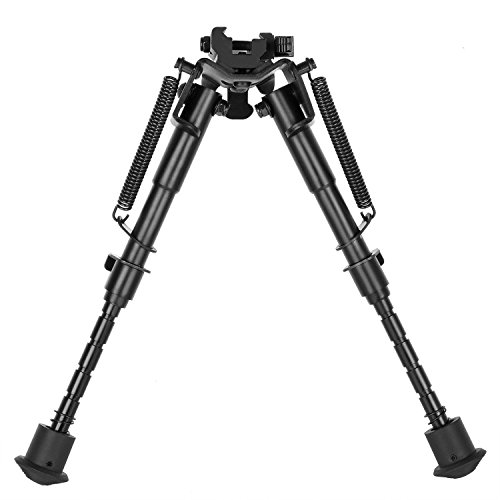 CVLIFE 6-9 Inches Rifle Bipod,Tactical Bipod with Quick Release Pi...
