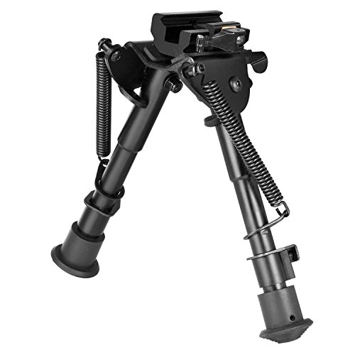CVLIFE 6-9 Inches Rifle Bipod,Tactical Bipod with Quick Release Pi...