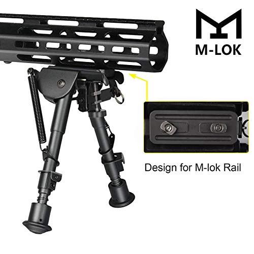 CVLIFE Bipod with M-LOK Mount Adapter 6-9 Inches Rifle Bipod Inclu...