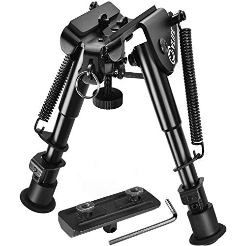 CVLIFE Bipod with M-LOK Mount Adapter 6-9 Inches Rifle Bipod Inclu...