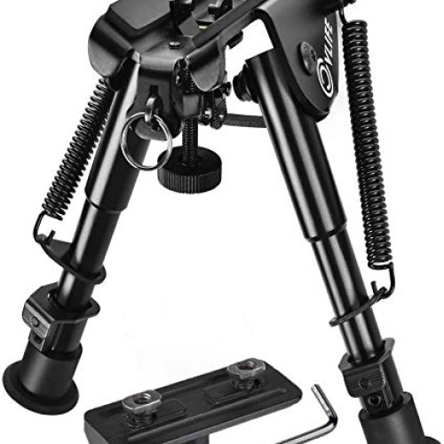 CVLIFE Bipod with M-LOK Mount Adapter 6-9 Inches Rifle Bipod Inclu...