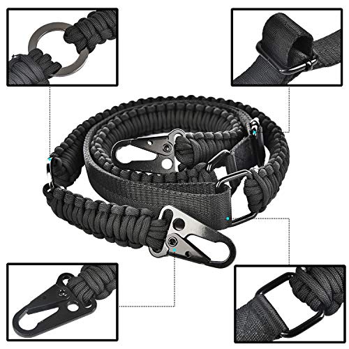 CVLIFE Two Point Sling 550 Paracord Traditional Sling Adjustable S...