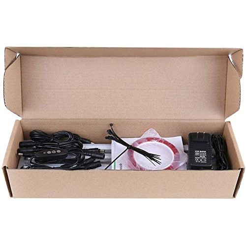 CXhome Plant Light T5 Red & Blue 4 Packs Grow Lights with Auto Cyc...