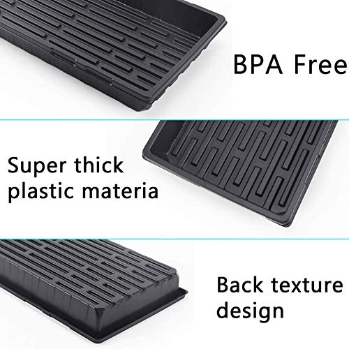 CXLL Plant Trays Without Holes, Cell Seedling Trays Gardening Germ...