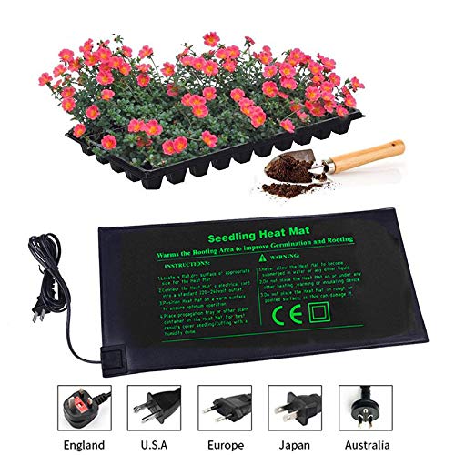 Waterproof Seedling Heat Mat 20.47x9.45in Plant Seed Germination P...