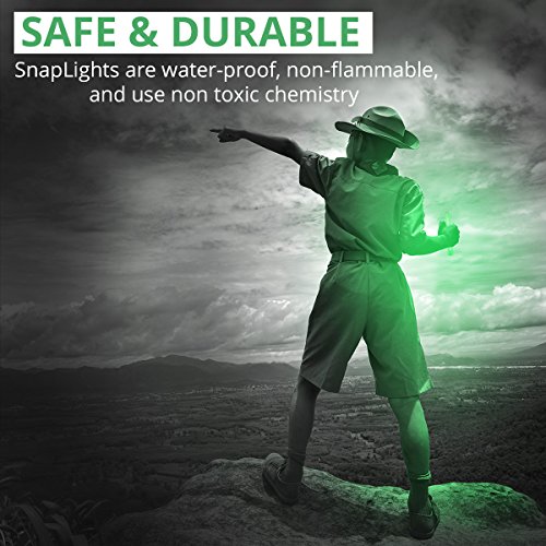 Cyalume-9-08001 Green Glow Sticks - Premium Bright 6” SnapLight St...