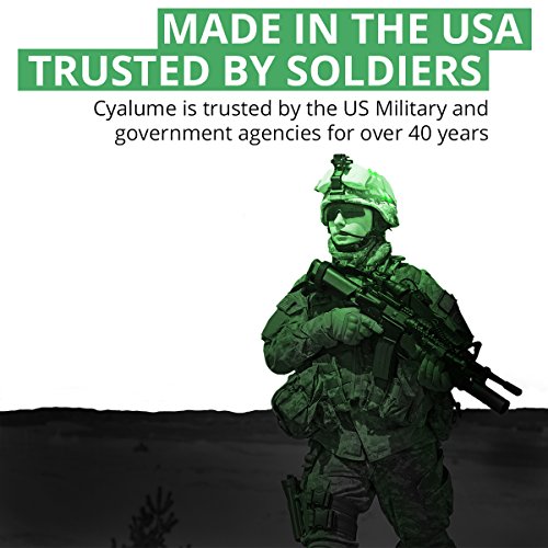 Cyalume-9-08001 Green Glow Sticks - Premium Bright 6” SnapLight St...