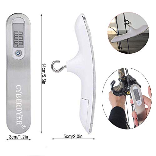 CyberDyer 110 Lbs Digital Archery Scale Recurve Bow Compound Bow H...