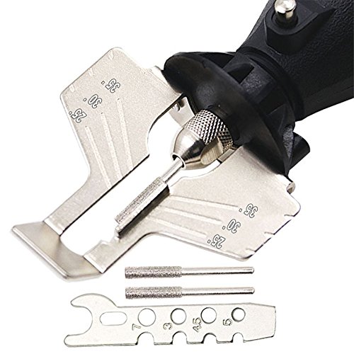 Chainsaw Sharpening Attachment Rotary Tool Accessory Kit Chain Saw...