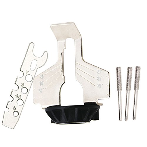 Chainsaw Sharpening Attachment Rotary Tool Accessory Kit Chain Saw...