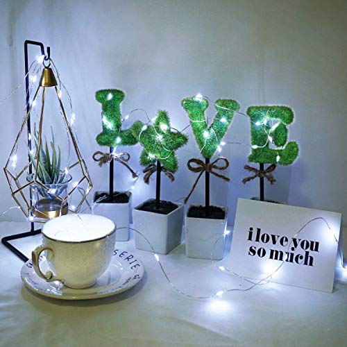 36 Pack Fairy Lights Battery Operated, Cynzia 20 LED 6.6ft/2m Star...