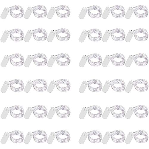 36 Pack Fairy Lights Battery Operated, Cynzia 20 LED 6.6ft/2m Star...