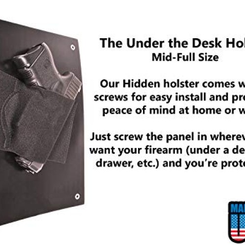 Bluestone Safety Under The Desk Holster| Bedside Holster| Wall Mou...