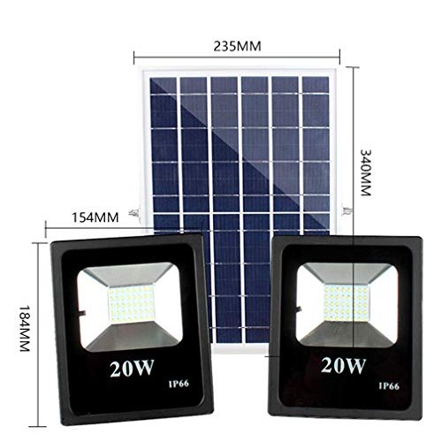 CZALBL Solar Lamp, Led Super Bright Bulb, Solar Waterproof Outdoor...