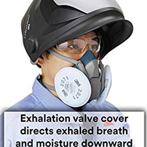 Rugged Comfort Quick Latch Half Facepiece Reusable Respirator Medi...