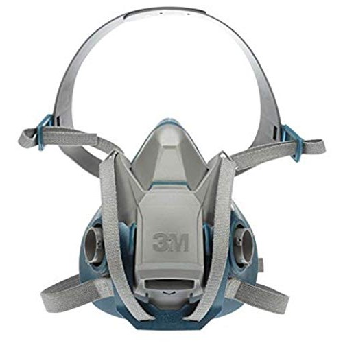 Rugged Comfort Quick Latch Half Facepiece Reusable Respirator Medi...