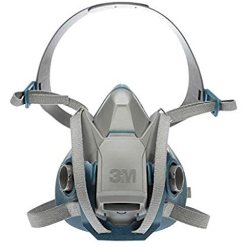 Rugged Comfort Quick Latch Half Facepiece Reusable Respirator Medi...