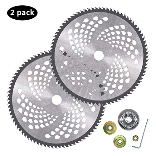 CZS 10 x 80T Carbide Tip Brush Cutter Blades Premium Stainless St...