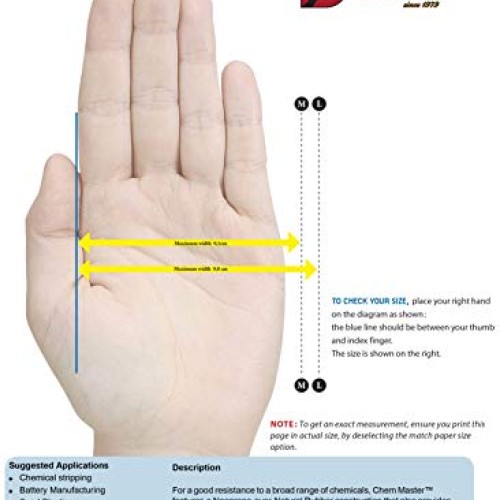 Super Remover - Neoprene, Chemical Resistant Gloves, Industrial St...
