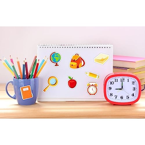 D24TIME Back to School Stickers, 47Pcs Science Scrapbook Stickers ...